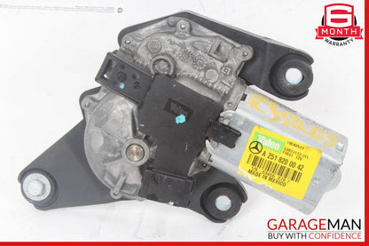 06-12 Mercedes X164 GL450 R350 ML63 AMG Rear Windshield Glass Wiper Motor OEM