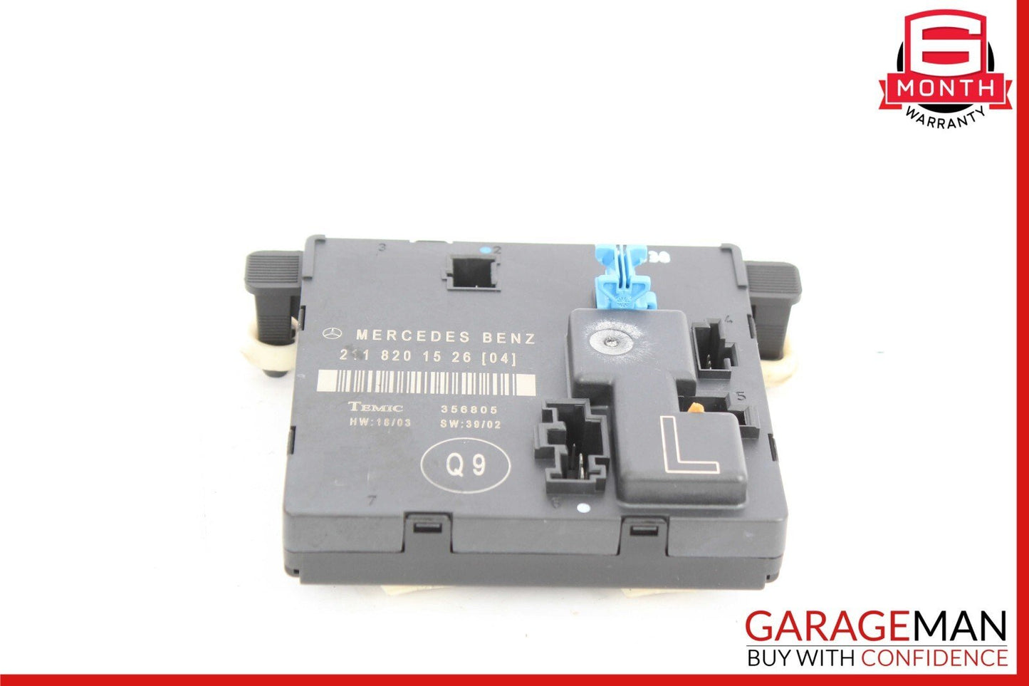 03-06 Mercedes W211 E55 E500 Rear Left Driver Side Door Control Module Unit OEM