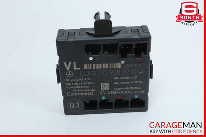 08-18 Mercedes C250 E400 E350 SLK250 Front Left Side Door Control Module Unit