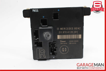 03-09 Mercedes W211 E350 E550 E63 Rear Right Passenger Door Control Module Unit