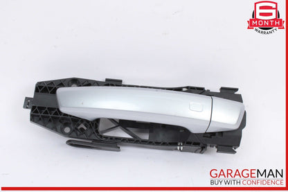 15-20 Audi A3 S3 RS3 Rear Left Driver Side Exterior Door Handle Silver OEM