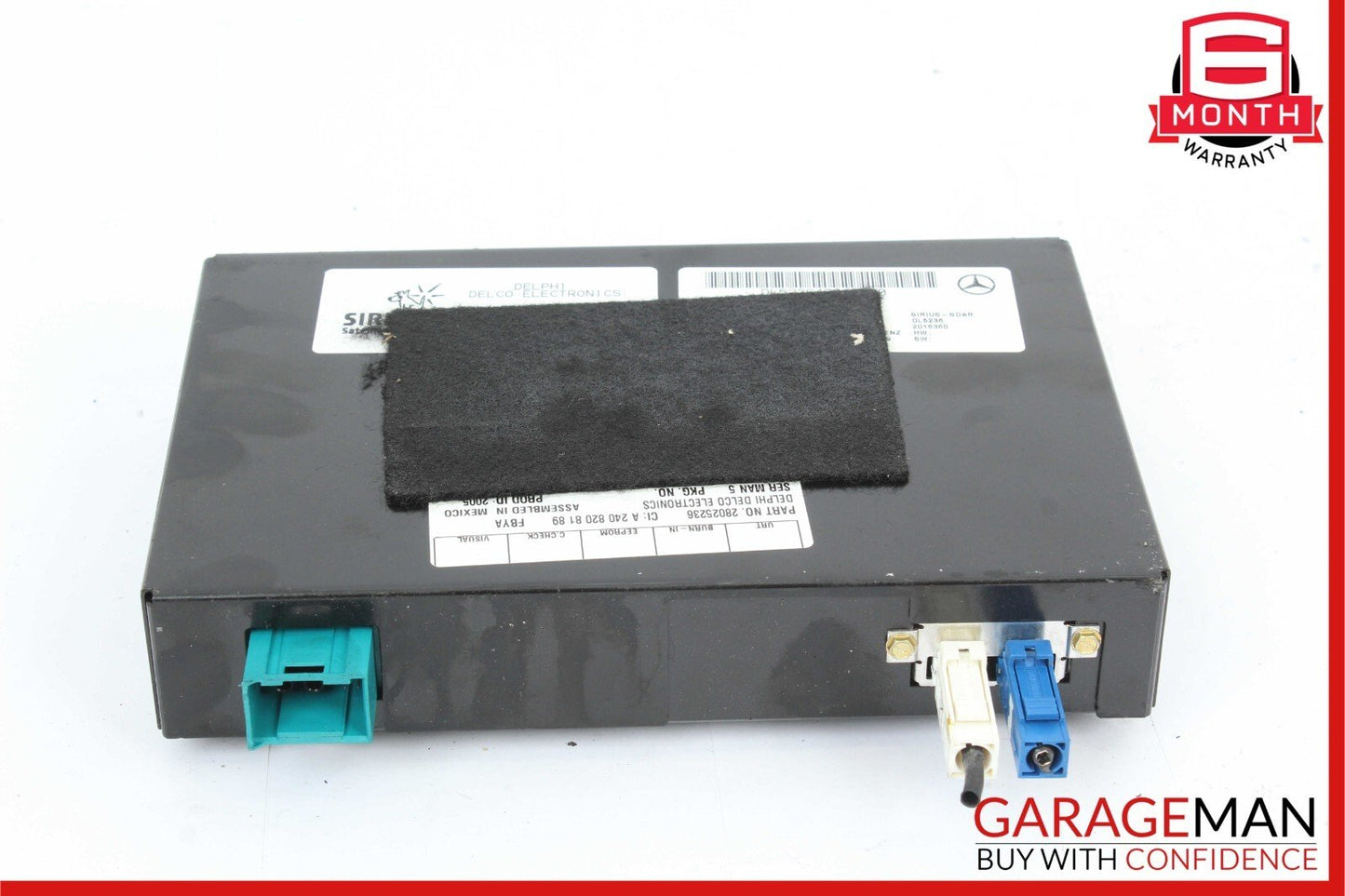 03-12 Mercedes R171 SLK280 CLK350 Sirius Satellite Radio Receiver 1698270162 OEM