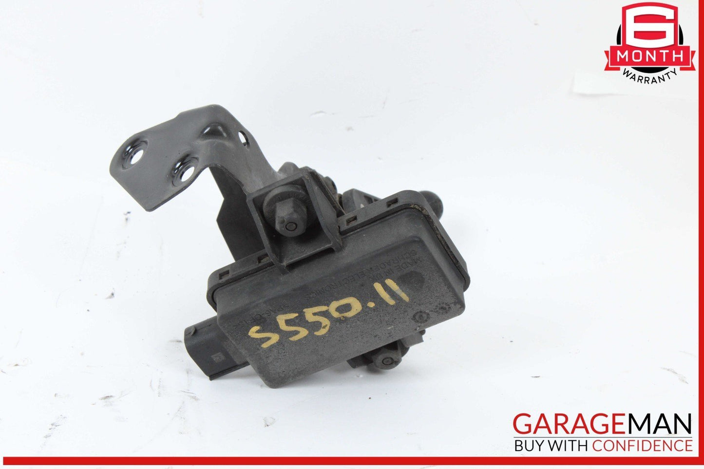 07-14 Mercedes W221 S550 Suspension Level Hight Sensor w/ Bracket 0105427717
