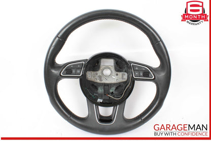 15-18 Audi Q3 Front Left Driver Side Steering Wheel Black 4L0419689A OEM