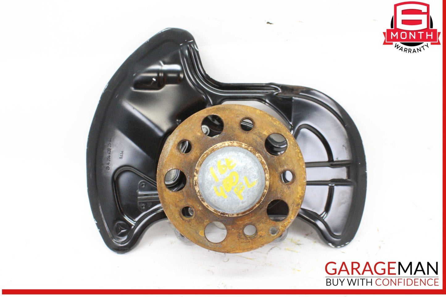 08-20 Mercedes W212 E400 Front Left Side Spindle Knuckle Wheel Hub Bearing OEM