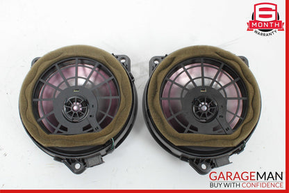 03-09 Mercedes W209 CLK500 C350 Rear Door Audio Sound Speaker Set of 2 Pc OEM