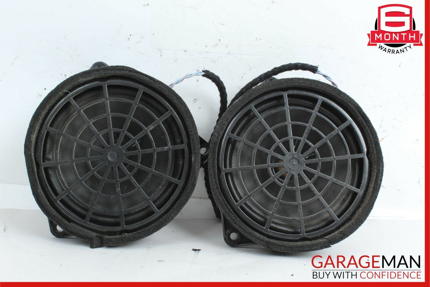 98-03 Mercedes W208 CLK320 Front Right & Left Side Door Sound Audio Speaker Set