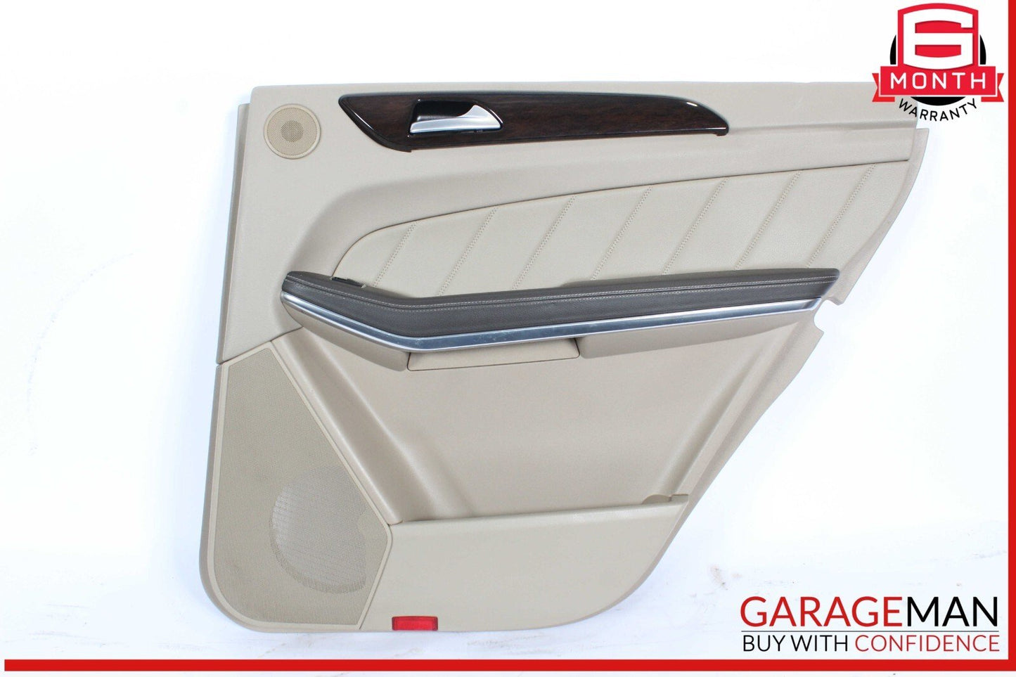 13-16 Mercedes X166 GL450 Rear Right Side Interior Door Panel Cover Trim OEM