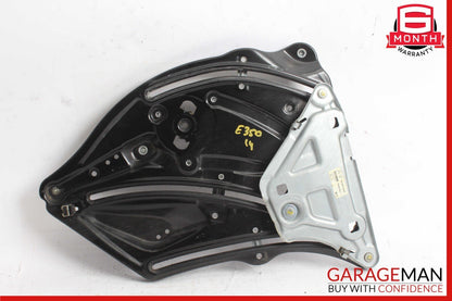 10-17 Mercedes W207 E350 Coupe Rear Right Door Window Regulator Frame w/o Motor