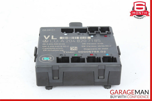 08-14 Mercedes W204 C250 C300 C350 Front Left Driver Side Door Control Module