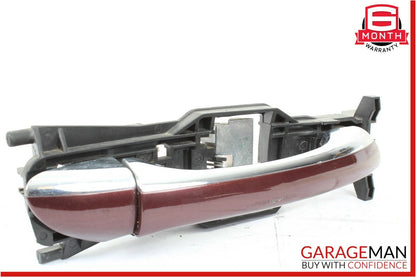 03-09 Mercedes W211 E350 E63 AMG Front Right Side Exterior Door Handle Red OEM