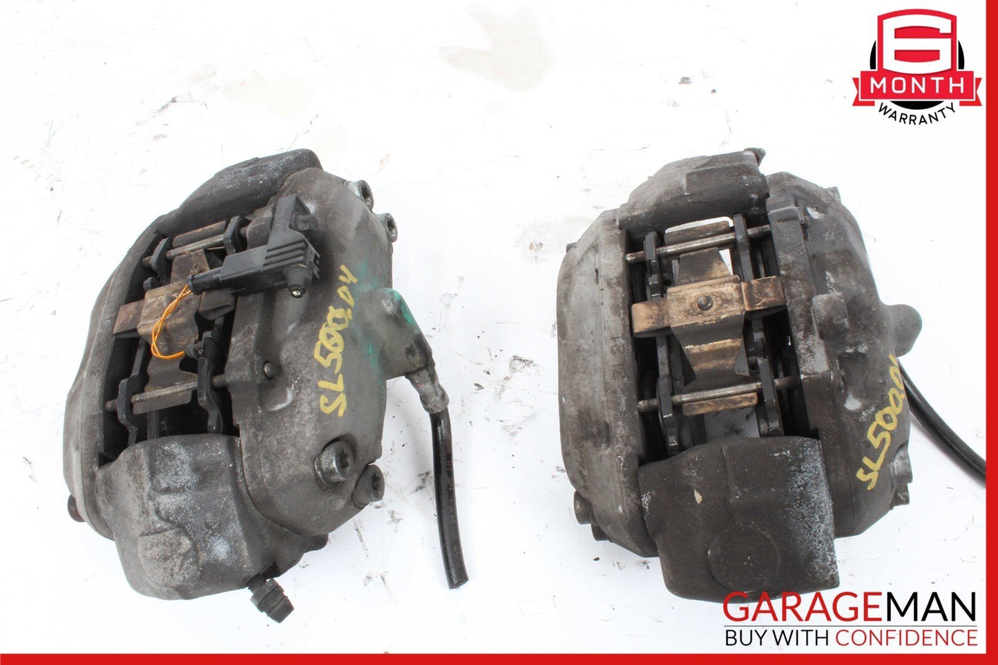 03-06 Mercedes SL500 CLS500 CL600 Front Brake Calipers Caliper Set of 2 Pc