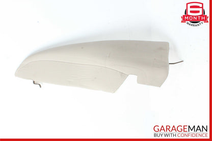 15-20 Mercedes W205 C300 Rear Left Side Seat Bolster Cushion Cover Beige OEM