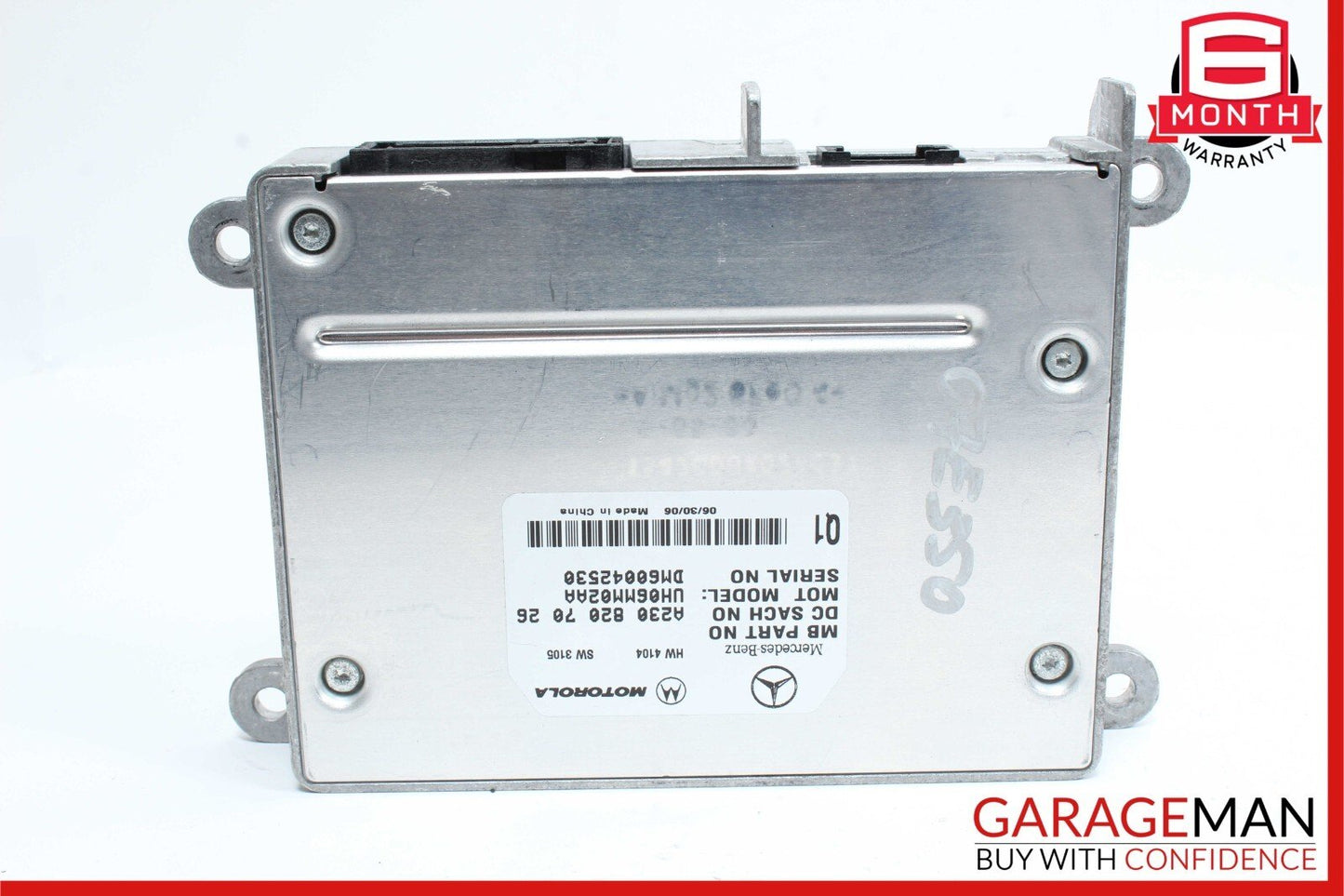 06-12 Mercedes E350 SL550 GL450 CLS550 Communication Control Module Unit