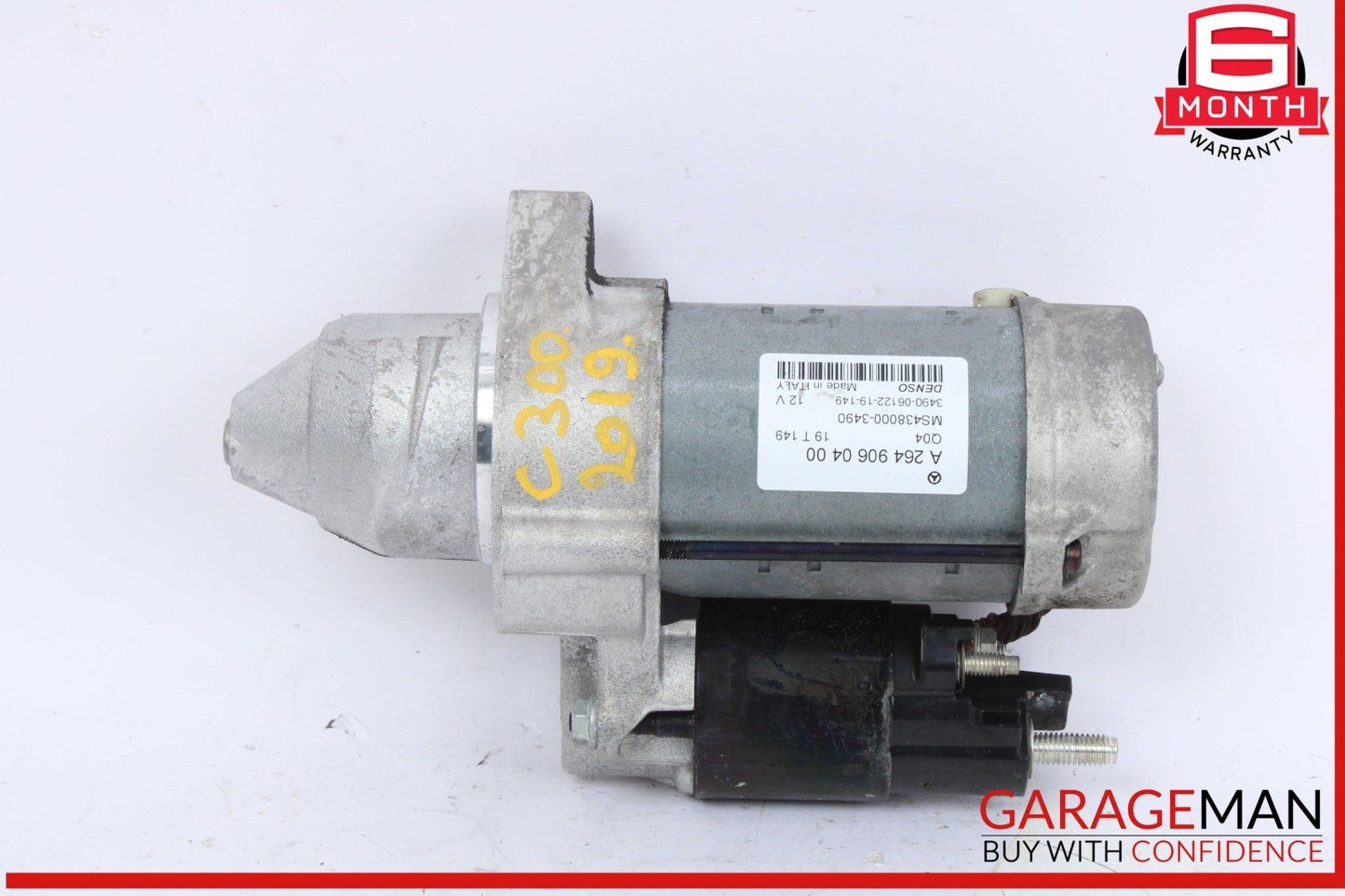 18-25 Mercedes W205 C300 C43 AMG Engine Starter Motor Denso 2649060400 OEM