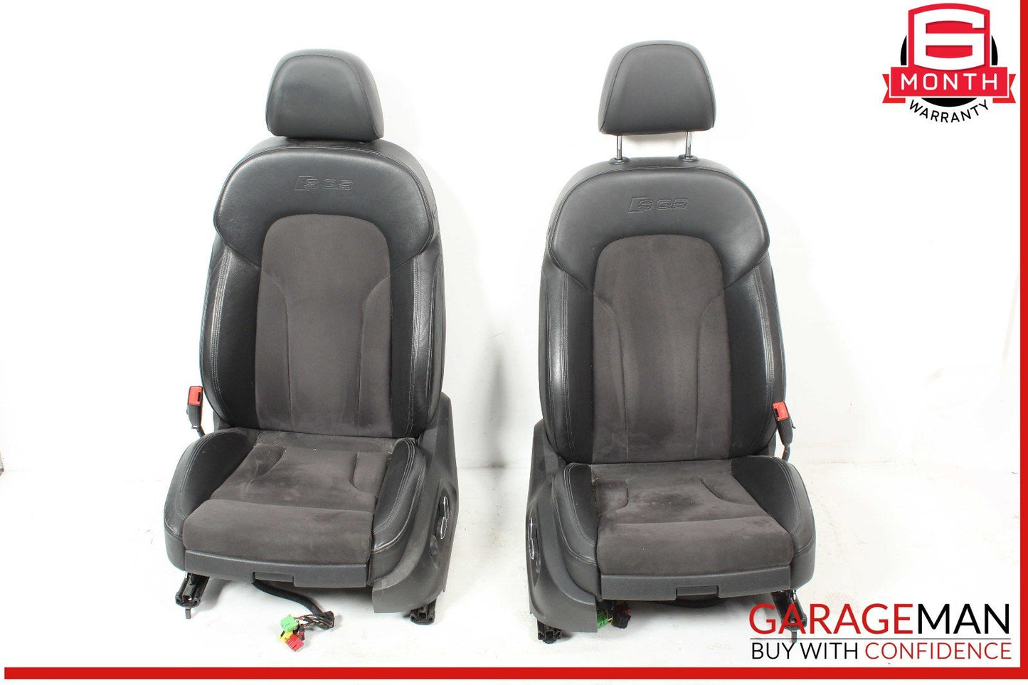 14-17 Audi SQ5 Complete Front Seat Seats Cushion Assembly OEM