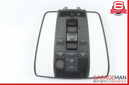 10-16 Mercedes W212 E400 CLS500 Front Overhead Dome Light Lamp Assembly Black
