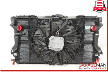 10-13 Porsche Panamera 970 Engine Cooling Radiator AC A/C Condenser Assembly