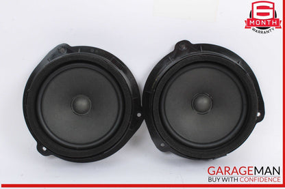 15-20 Audi A3 S3 Rear Left and Rear Right Side Door Audio Speaker Set of 2 OEM