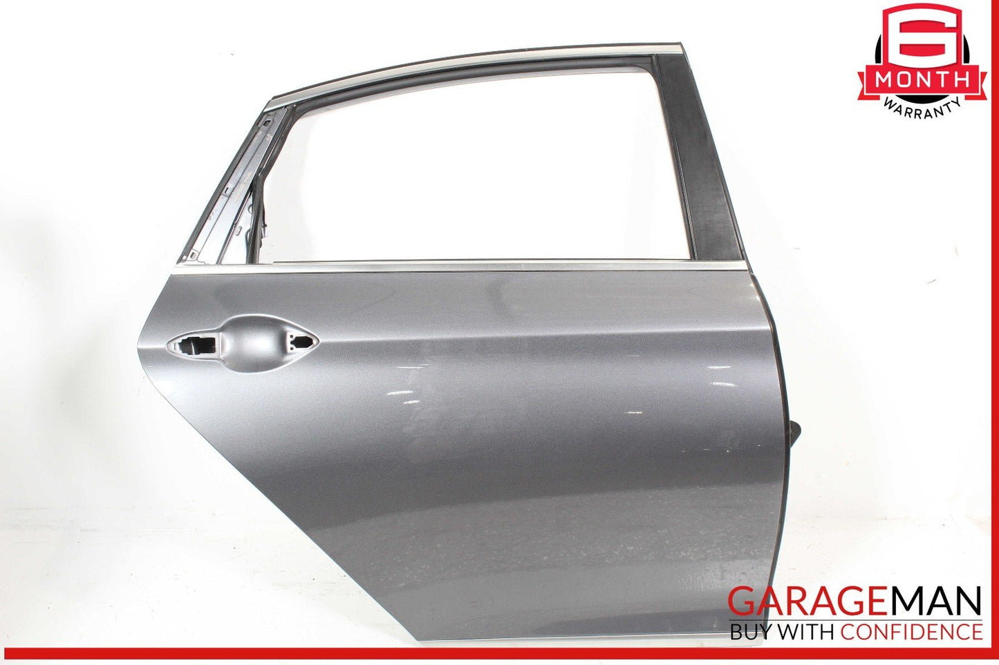 15-20 Genesis G80 Rear Right Passenger Side Exterior Door Shell Frame Panel OEM