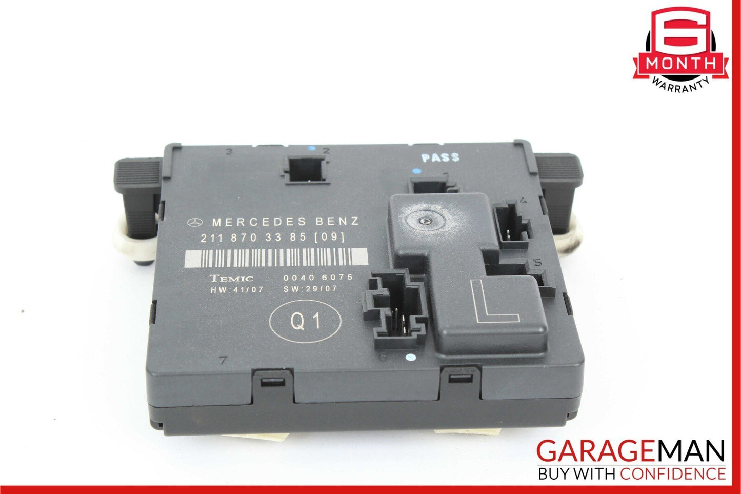 07-09 Mercedes W211 E350 E550 E320 Rear Left Door Control Module 2118703385 OEM