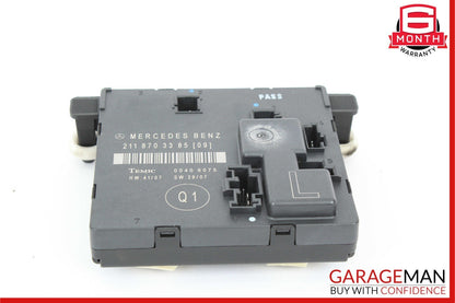 07-09 Mercedes W211 E350 E550 E320 Rear Left Door Control Module 2118703385 OEM