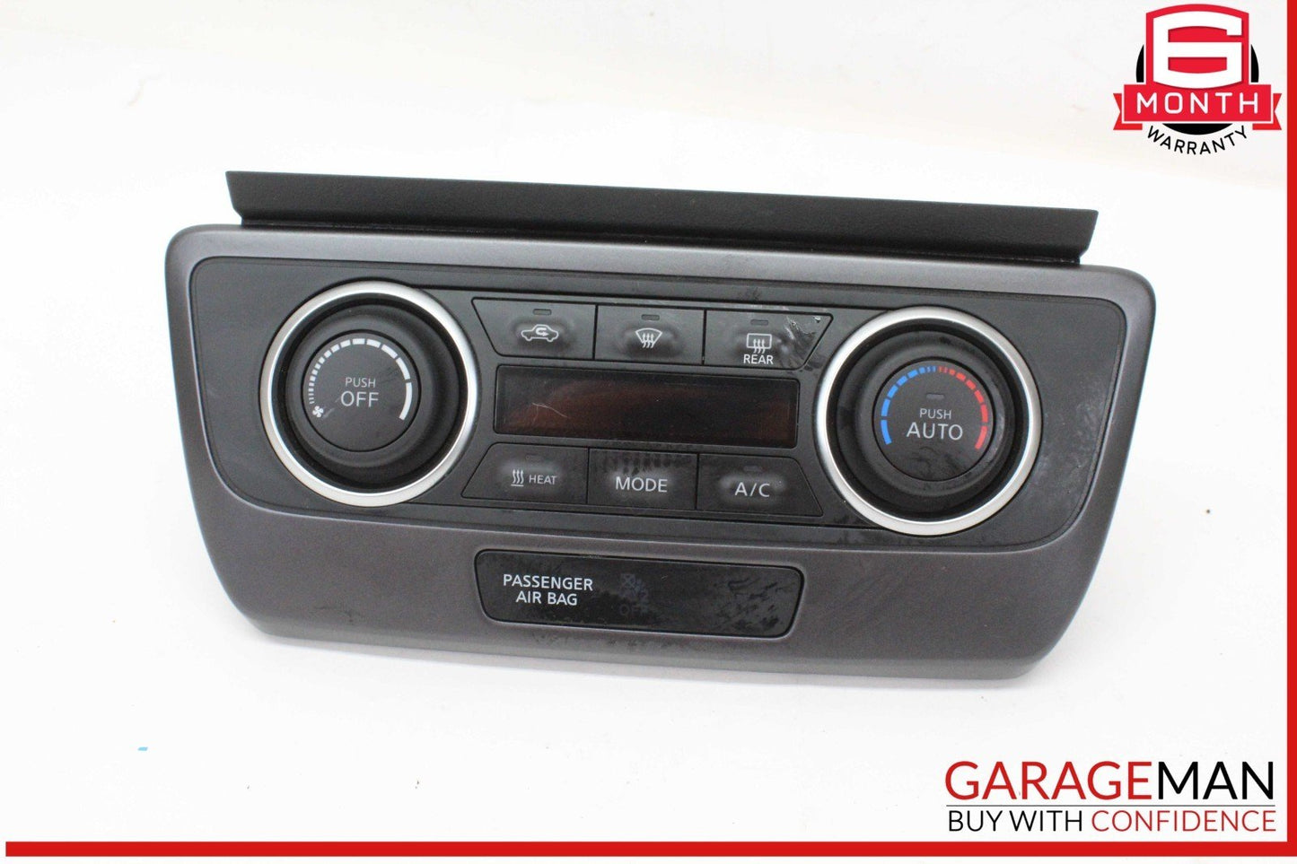 18-24 Nissan Leaf Front AC Heater Temperature Climate Control Switch Panel OEM