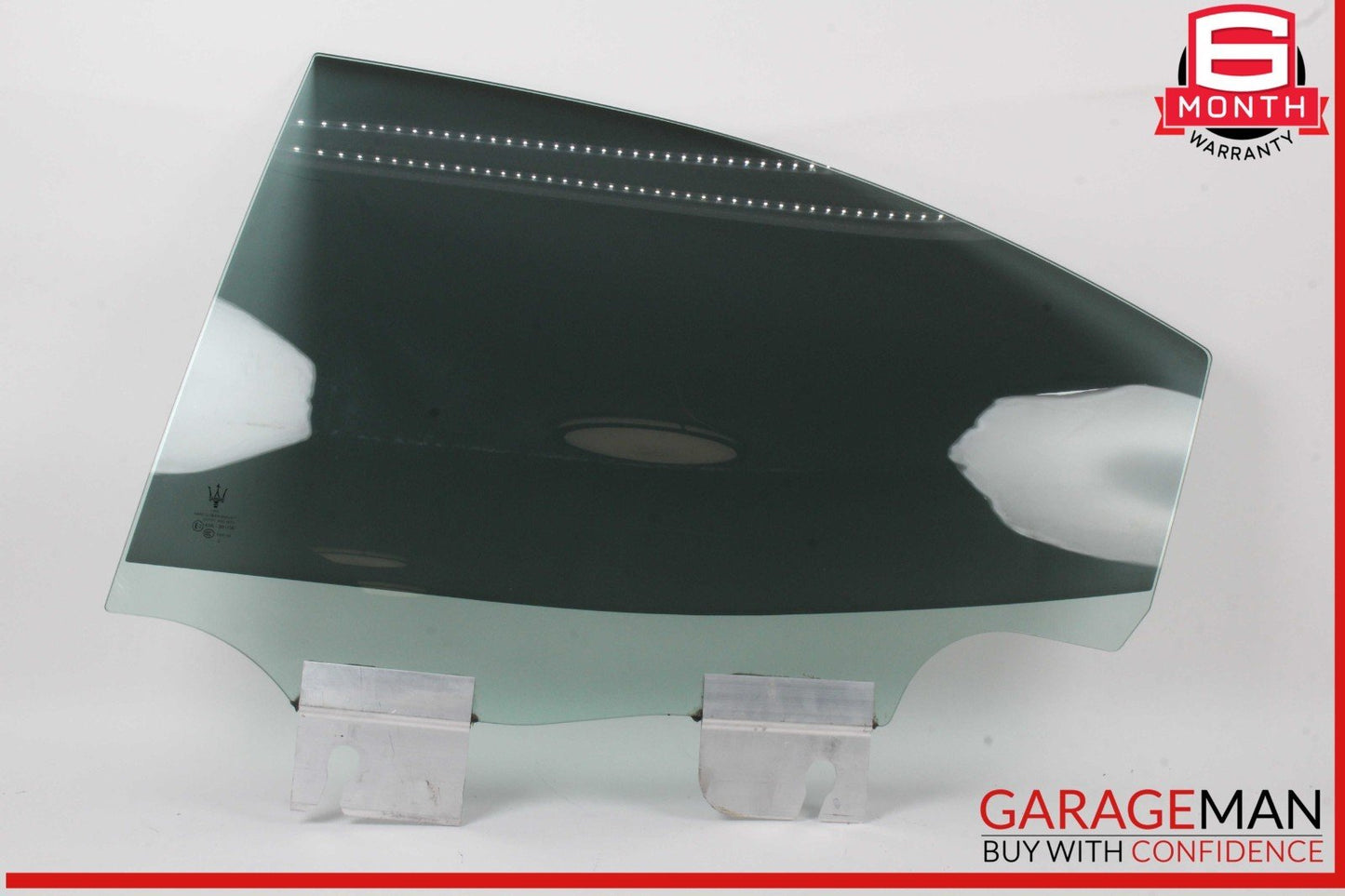 14-22 Maserati Ghibli Rear Left Driver Side Door Window Glass OEM