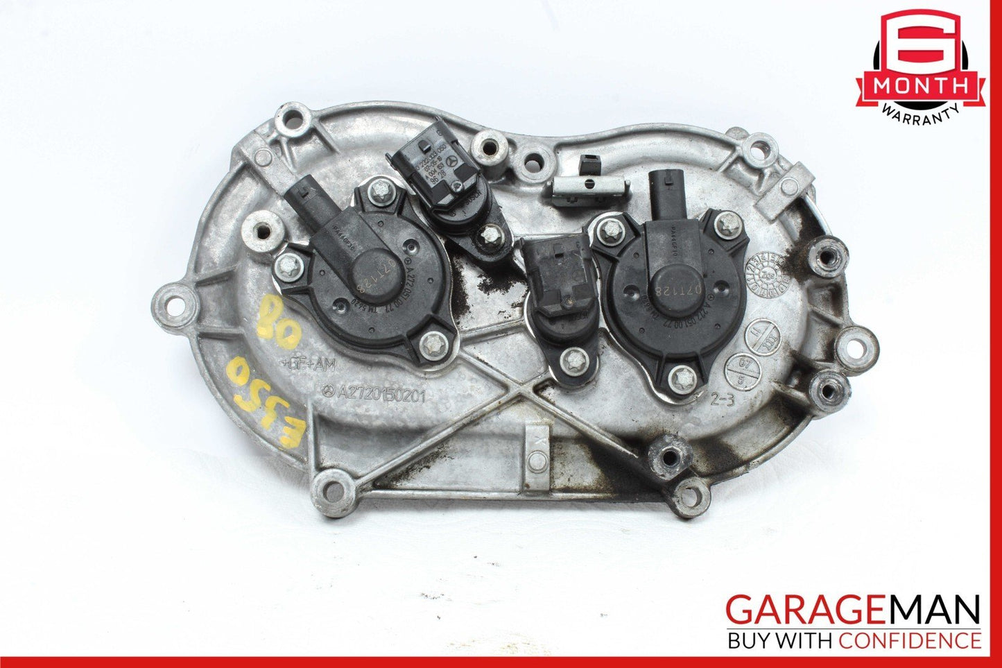 05-13 Mercedes W211 E350 E550 Front Left Side Engine Timing Chain Cover Plate