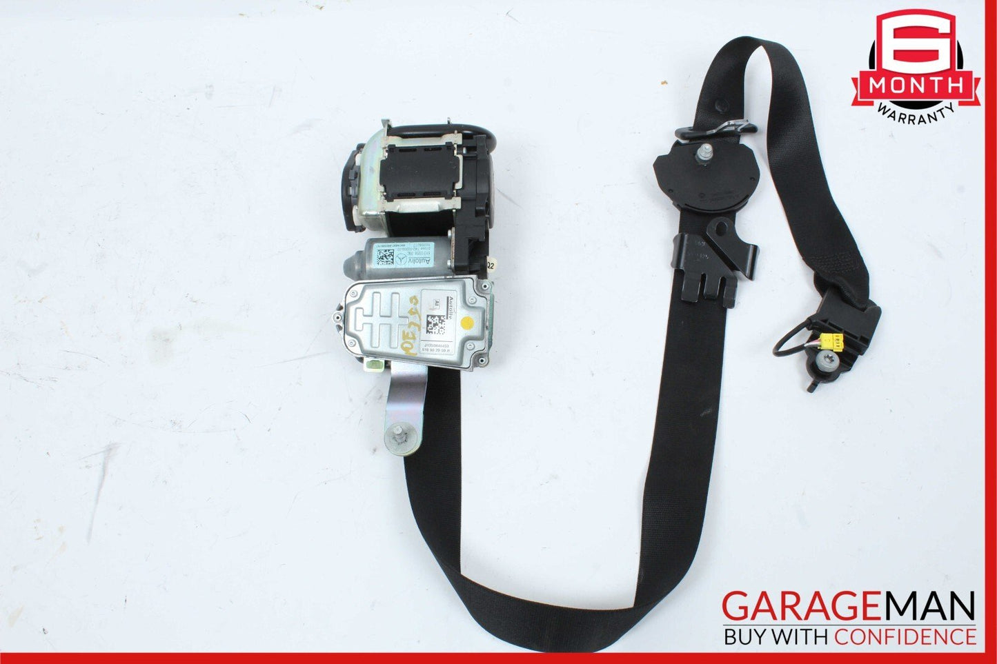 10-13 Mercedes W212 E350 E550 Front Right Seat Belt Seatbelt Retractor Black OEM
