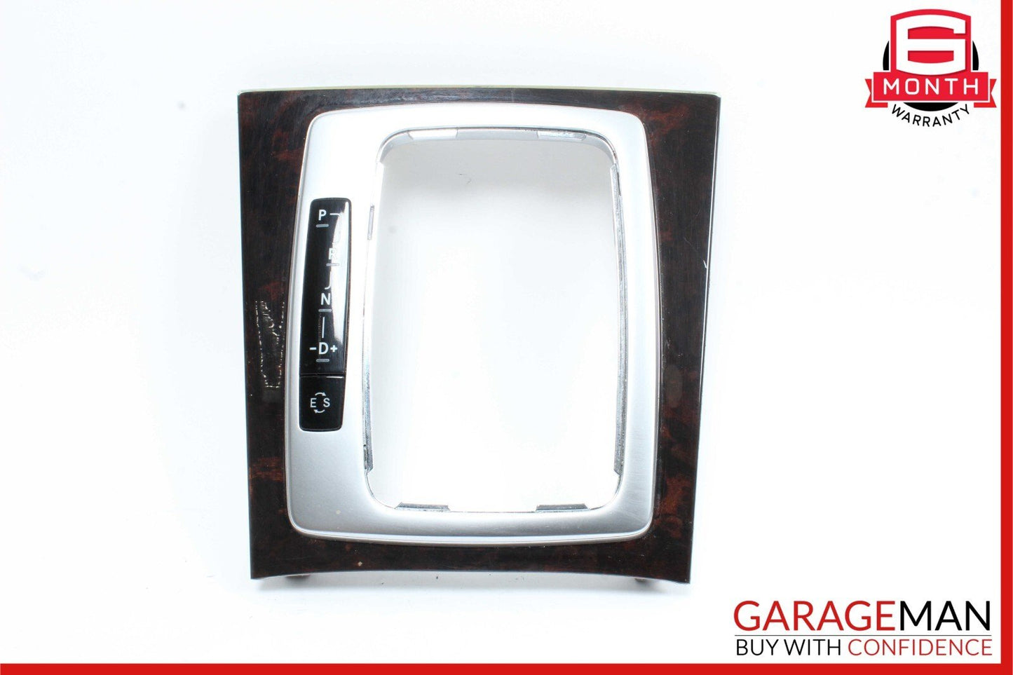 08-15 Mercedes W204 C300 Center Console Shifter Trim Cover Panel Bezel Wood Assy