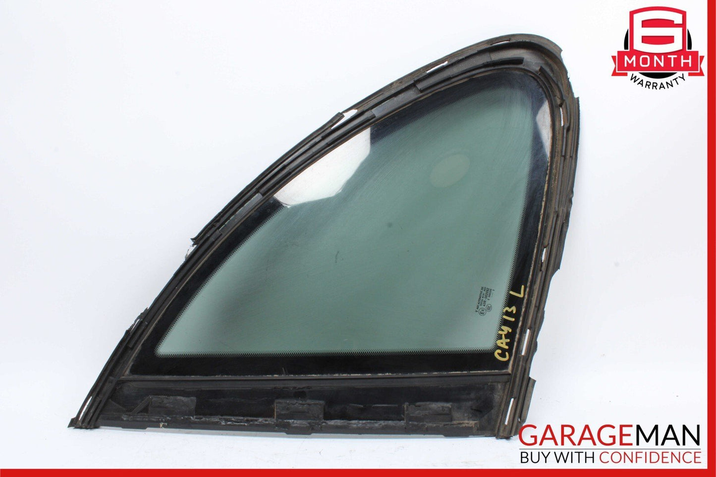 11-17 Porsche Cayenne 958 Rear Left Side Door Quarter Window Auto Glass Panel