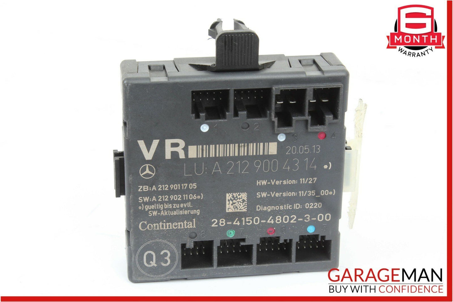 08-18 Mercedes E350 C250 CLS400 Front Right Passenger Side Door Control Module