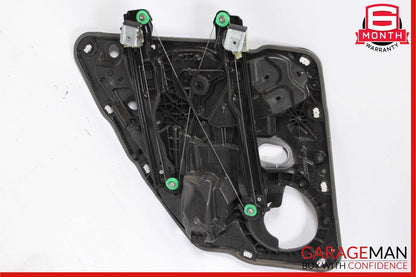11-17 Porsche Cayenne 958 Rear Right Side Door Window Regulator Plate Motor Assy