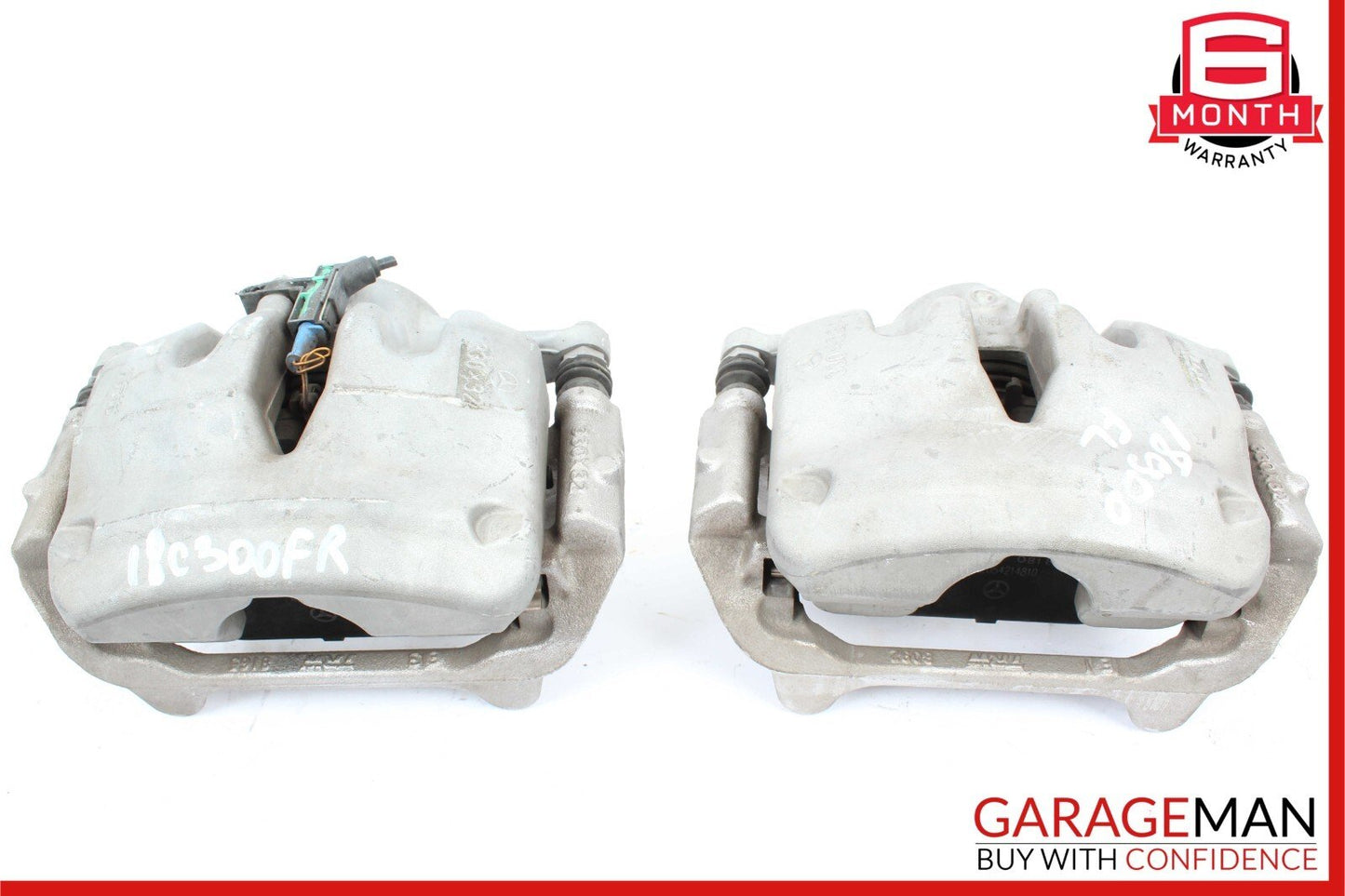 15-20 Mercedes W205 C300 C350e Front Right & Left Side Brake Calipers Set of 2