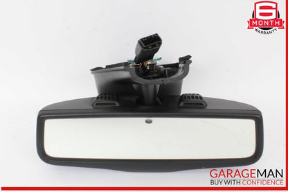 14-17 Maserati Quattroporte Ghibli Interior Rear View Mirror Black OEM