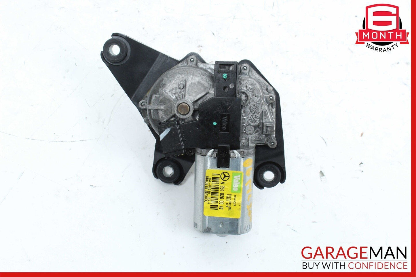 06-12 Mercedes W164 ML500 GL450 R550 Rear Windshield Glass Wiper Motor OEM