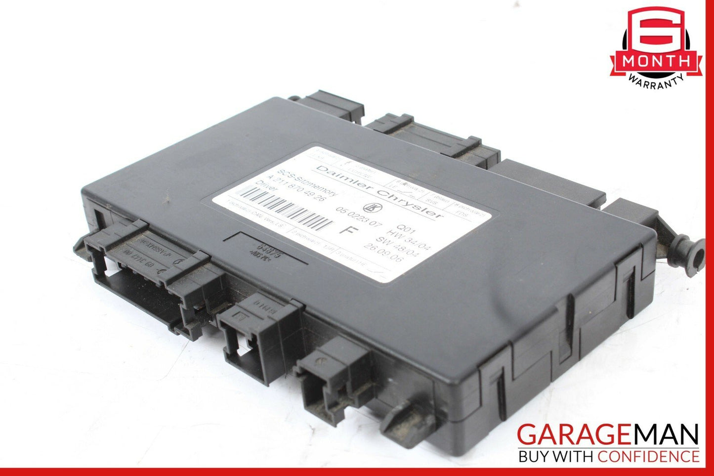03-11 Mercedes W211 E350 Front Left Side Under Seat Control Controller Module