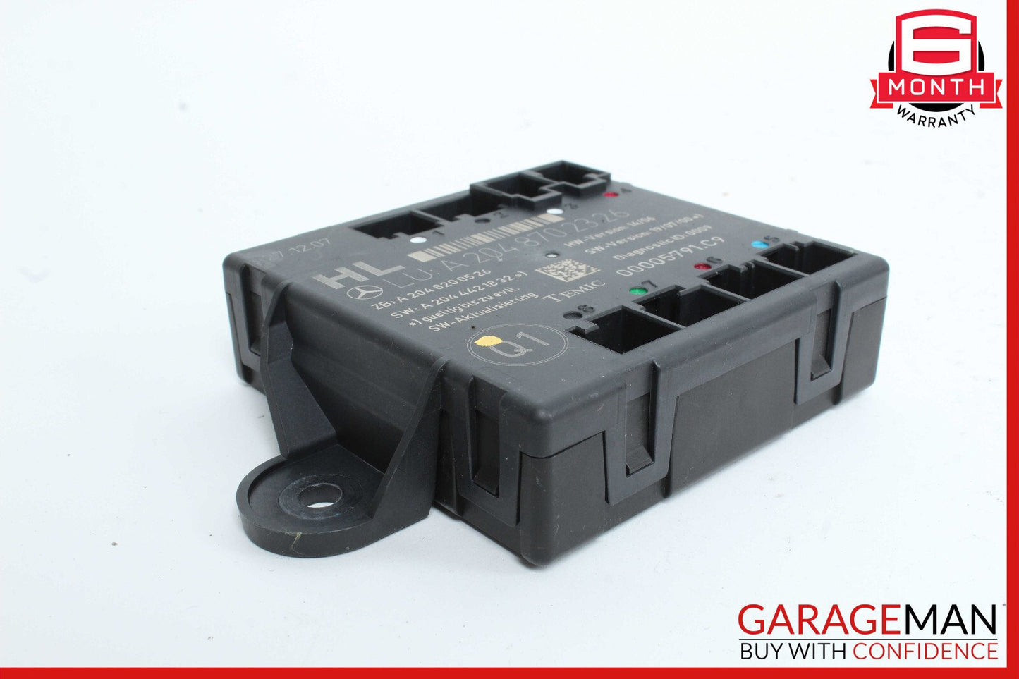 08-14 Mercedes W204 C300 C350 Rear Left Side Door Control Module 2048702326 OEM