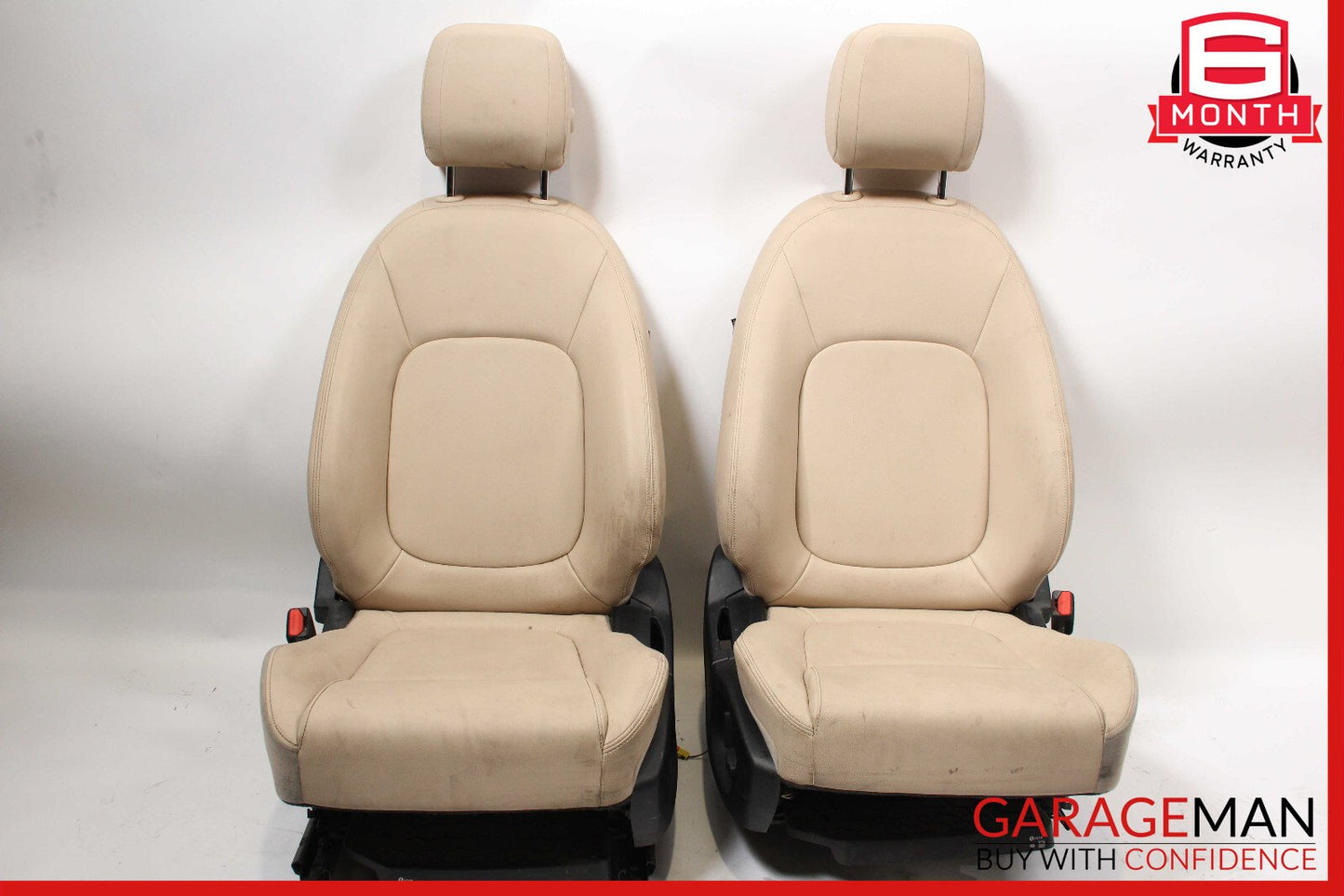 15-18 Mercedes W205 C300 C350e Front Right & Left Side Complete Seat Cushion Set
