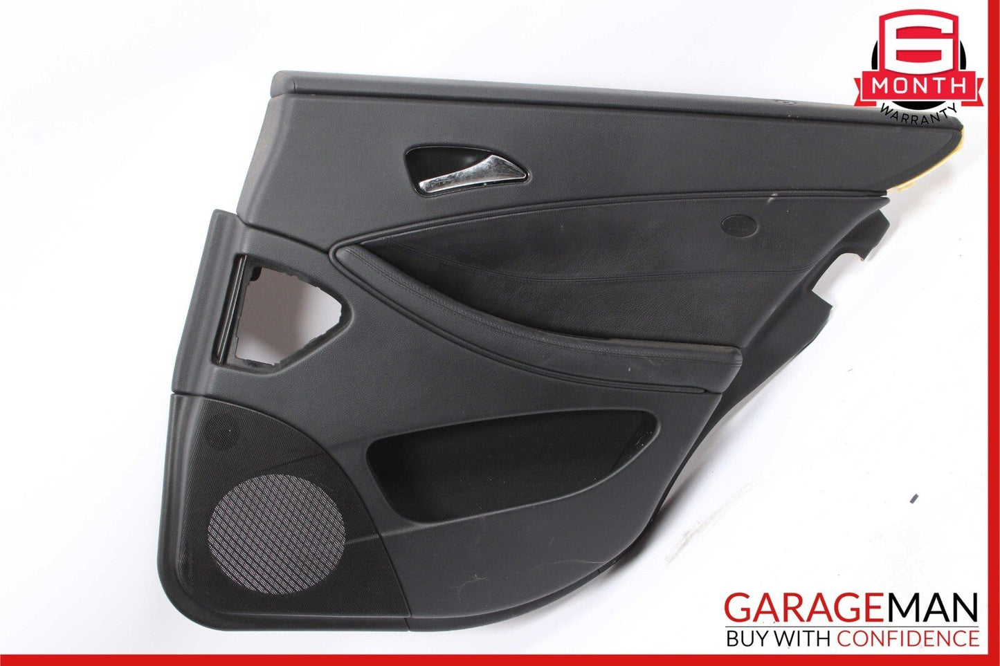 06-11 Mercedes W219 CLS500 CLS550 Rear Right Interior Door Panel Cover Black
