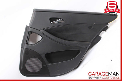 06-11 Mercedes W219 CLS500 CLS550 Rear Right Interior Door Panel Cover Black