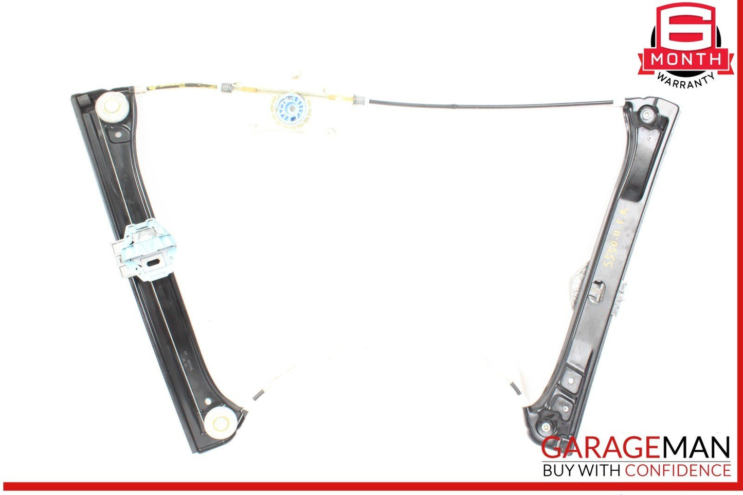 07-13 Mercedes W221 S550 S600 Front Right Passenger Side Window Regulator OEM