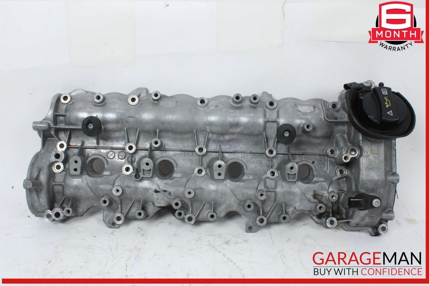 11-20 Mercedes X166 GL450 E550 S550 Right Passenger Cylinder Head Cover OEM