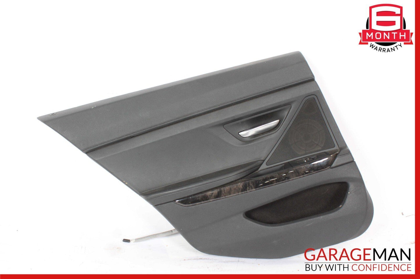 13-19 BMW 640i F06 Rear Left Driver Side Interior Door Trim Panel Cover Assy