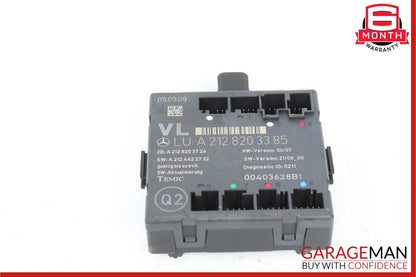 08-18 Mercedes W212 E350 SLK350 E400 E350 Front Left Side Door Control Module