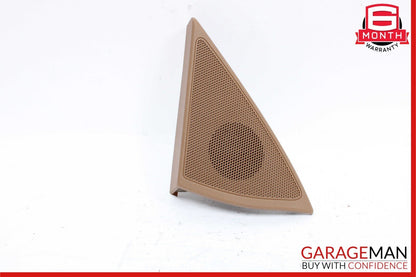 07-13 Mercedes W221 S500 S550 S600 Front Left Door Tweeter Speaker Cover Brown