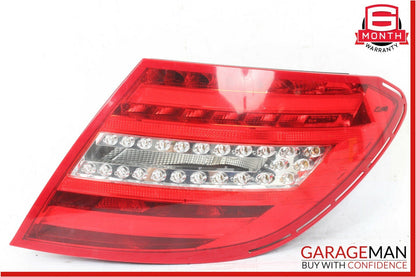 12-14 Mercedes W204 C250 Rear Right Passenger Side Taillight Tail Light Lamp
