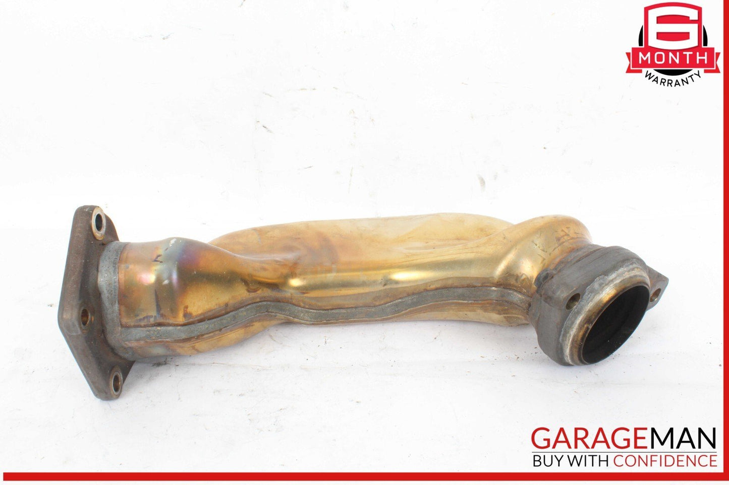 12-18 Mercedes W218 CLS550 4.6L Right Exhaust Pipe Adapter 2781400808 OEM