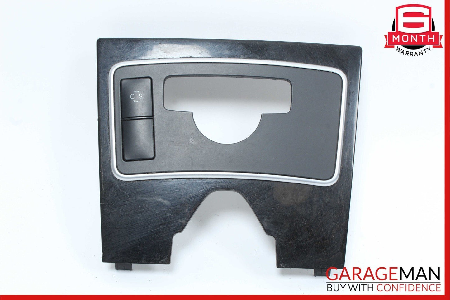 10-13 Mercedes W212 E350 E250 E550 Center Console Switch Trim Cover Bezel Wood